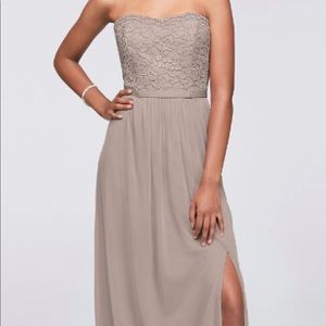 David’s bridal bridesmaid/prom dress!!